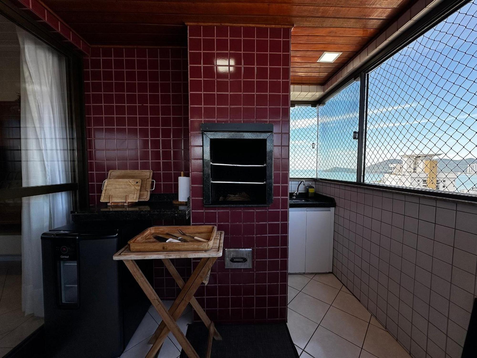 Balneário Camboriú Ct01- Vista Mar| Telas Protecao| Churrasq, Garagem מראה חיצוני תמונה