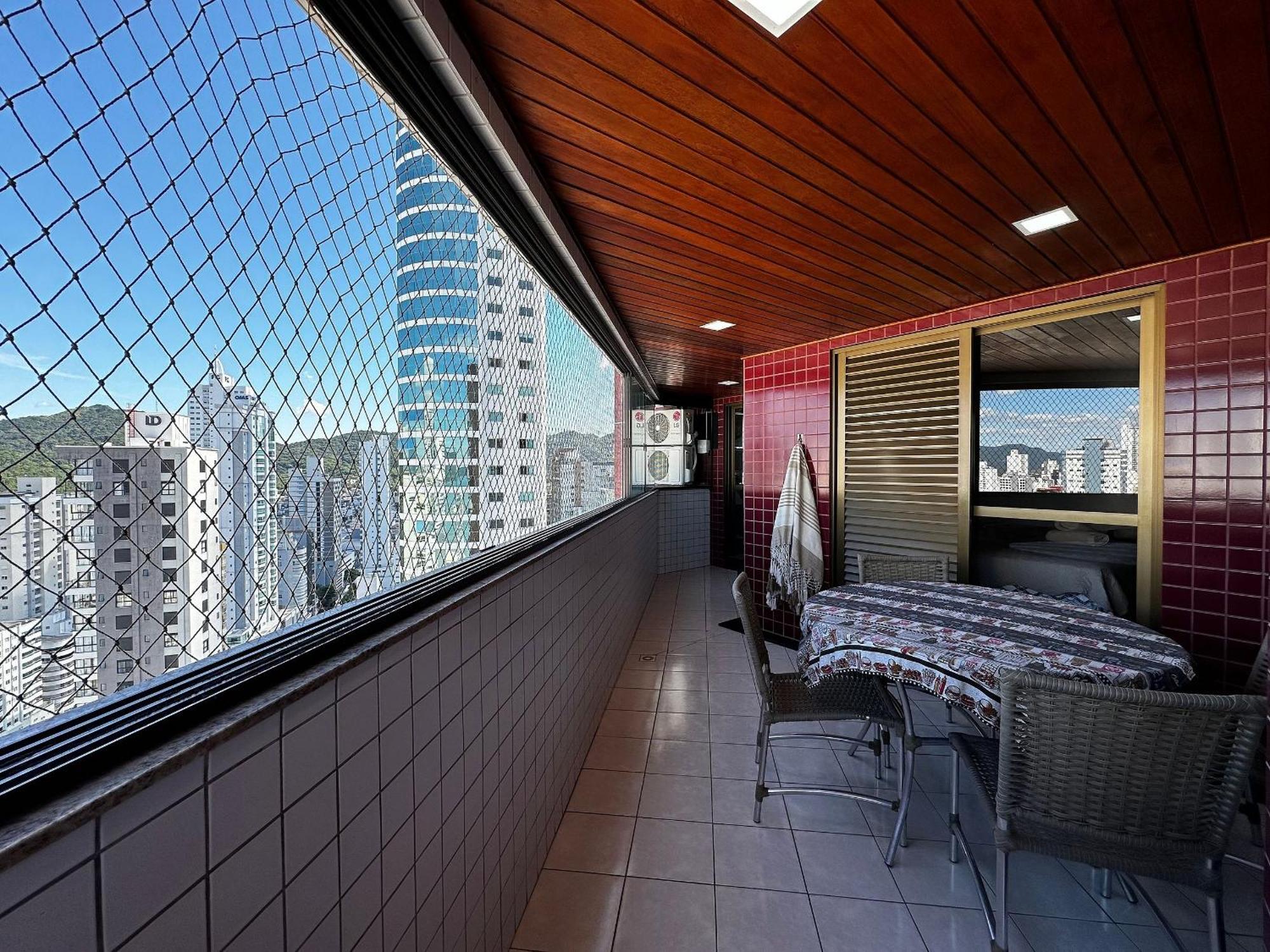 Balneário Camboriú Ct01- Vista Mar| Telas Protecao| Churrasq, Garagem מראה חיצוני תמונה